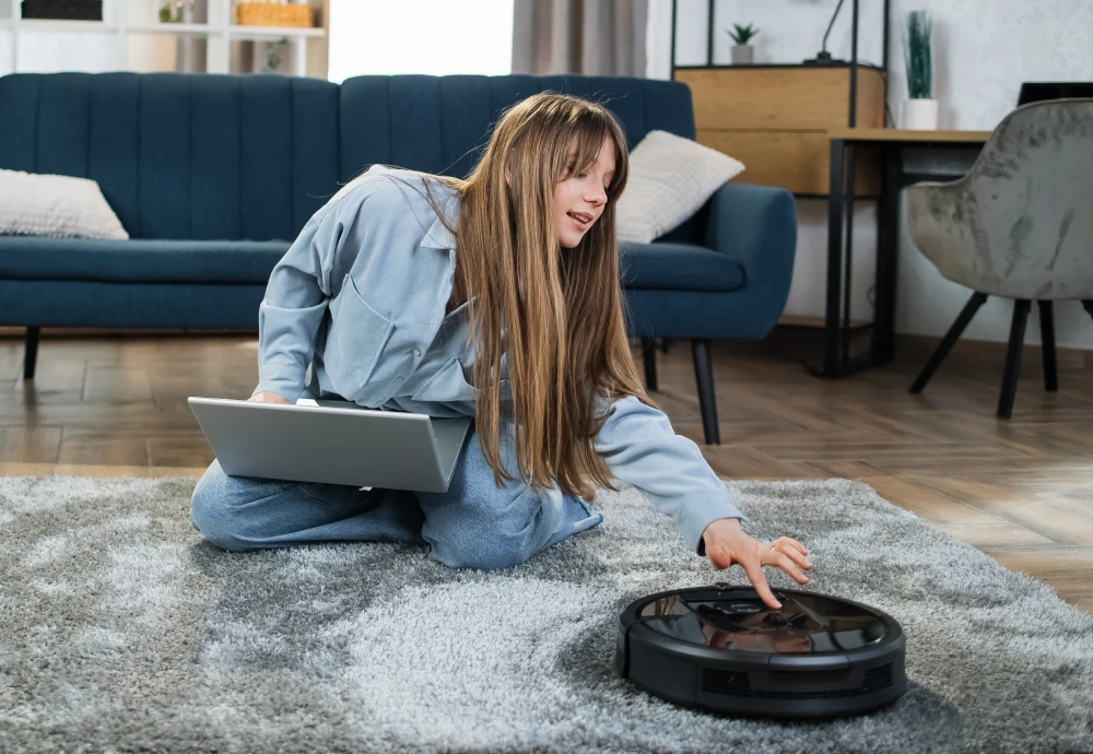 robot vacuum with self cleaning mop